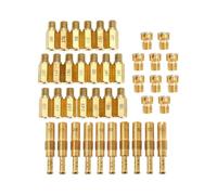 IPEVMLZ 40PCS Carburador Chorro Principal Chorro Lento Piloto Para PWK CVK PE Para Keihin Con 125cc 150cc 200cc 250cc Para GY6 Motor Carb Kits