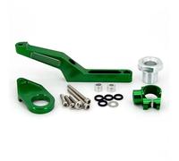 IPEVMLZ Estabilizador De Soporte Dirección Amortiguador CNC Motocicleta Para KAWASAKI ZX-6R ZX 6R 2009 2010 2011 2012-2016 2017 2018 2019(Verde)