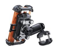 IPEVMLZ JR-ZS498S Soporte para Teléfono De Moto con Amortiguador Vibraciones Universal para Bicicletas Scooter ATV/UTV