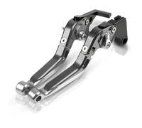 IPEVMLZ Juego De Palancas De Embrague Y Freno Para CBR600RR 2007-2020 Ajustables Y Plegables Accesorios Para Motocicleta(Gray silver)