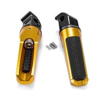 IPEVMLZ Para CB1100 RS EX CB125R 1000R 650R CB500F CMX VFR500 Para REBEL CBR 650 500 NC700S X 800F Reposapiés Traseros Motocicleta(Oro)