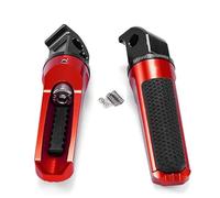IPEVMLZ Para CB1100 RS EX CB125R 1000R 650R CB500F CMX VFR500 Para REBEL CBR 650 500 NC700S X 800F Reposapiés Traseros Motocicleta(ROJO)