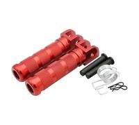 IPEVMLZ Para CB50R CB125R B250R CB300R CB1100 RS SX CB1300SF CB600F CB900F VFR1200 Reposapiés De Moto Estriberas Reposapiés(ROJO)