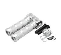 IPEVMLZ Para CB50R CB125R B250R CB300R CB1100 RS SX CB1300SF CB600F CB900F VFR1200 Reposapiés De Moto Estriberas Reposapiés(Plata)