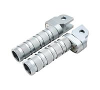 IPEVMLZ Para CB650F CB50R CB 125R 250R 300R CBR 250RR CB1300SF CB1100 RS SX CBF 1000F VFR 1200 Estriberas Moto CNC(Plata)