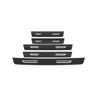 IPEVMLZ para Hyundai para Santafe Calcomanías Umbral Puerta Decoración Tapa Maletero Trasera Stickers Antiarañazos Tira Película Protectora(5 Piezas)