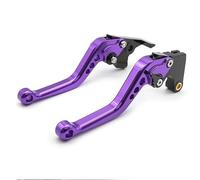 IPEVMLZ Para Kawasaki ER-5 ER500 1999-2006 Para VERSYS Para Ninja 650 ER6F ER6N 2006-2008 Z750 2004-2006 Palanca De Embrague Freno(Púrpura,147mm)