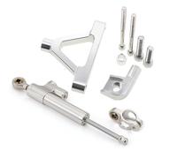 IPEVMLZ Para Kawasaki Para Ninja ZX-10R ZX10R ZX 10R 2004 2005 CNC Aluminio Ajustable Motocicleta Estabilizador De Dirección Amortiguador Kit Montaje Soporte(Model P)