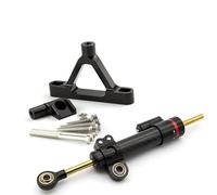 IPEVMLZ Para Kawasaki Para Ninja ZX-10R ZX10R ZX 10R 2004 2005 CNC Aluminio Ajustable Motocicleta Estabilizador De Dirección Amortiguador Kit Montaje Soporte(Model V)