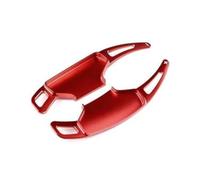 IPEVMLZ Para Para Mustang GT 2024-2026 Paleta Cambio Rueda | Para EcoBoost Volante Cambio Marcha Paletas Extensión Aleación Aluminio(ROJO)