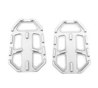 IPEVMLZ Para R1200GS G310GS S1000XR 1 Par de Extensión de Apoyapiés CNC Aluminio Pedal Titanio Negro(Titanio)