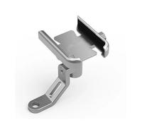 IPEVMLZ Para Suzuki GSX-S750 GSX-S1000 Accesorios Moto Manillar Soporte Teléfono GPS Bracket(Plateado,Rearview Mirror)