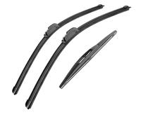 IPEVMLZ para Suzuki para SX4 para S-Cross 2006-2020 Limpiaparabrisas Delanteros Y Traseros J Hook 2010-2014 2015 2016 2017 2018 2019 2020 Limpiaparabrisas Escobilla