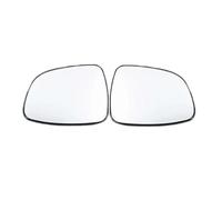 IPEVMLZ Para Suzuki Para Tianyu SX4 2008-2016 Reemplazo Espejo Lateral Exterior Lente Puerta Ala Espejo Retrovisor sin Calefacción(Un par)