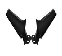 IPEVMLZ para ZX10R ZX6R 2016-2025 para NINJA400 2018-2025 Motocicleta Espejo ala Viento Flanco Spoiler Winglets Carena Espejo Retrovisor Decorativo(Matte Black)