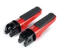 IPEVMLZ Reposapiés Apoya Pies Delantero Conductor Pedales Para CB600F Para HORNET CBR600F MSX125 CB125R CB300R CB1000R CB650R Para SPORTS CAFE(ROJO)