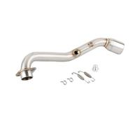 IPEVMLZ Silenciador De Escape Deslizante Para Motocicleta Para Suzuki Para Burgman 400 Para Skywave 400 AN400 AN400 2006-2016 Tubo De Conexión