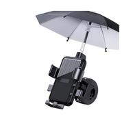 IPEVMLZ Soporte De Teléfono Moto Manillar Soporte Bicicleta Exterior Pinza Montaje con Paraguas Accesorios Ciclismo