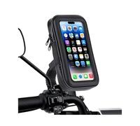 IPEVMLZ Soporte de Teléfono para Bicicleta Impermeable Funda Manillar Moto Accesorios Ciclismo(L-15.0x8.5x2.5cm)