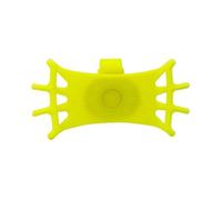 IPEVMLZ Soporte Giratorio 360 para Bicicleta Motocicleta Seguro para Teléfono Móvil De Silicona para Tipo Tracción para Todos Los Soportes(Amarillo)