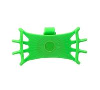 IPEVMLZ Soporte Giratorio 360 para Bicicleta Motocicleta Seguro para Teléfono Móvil De Silicona para Tipo Tracción para Todos Los Soportes(Verde)