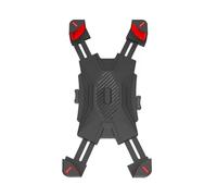 IPEVMLZ Soporte Móvil para El Soporte Teléfono Soportes De Directo Moto Bici Montaña Marco Universal Fijo Accesorios Ciclismo(Rojo)