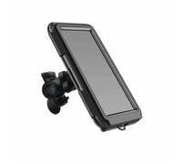 IPEVMLZ Soporte Teléfono Moto Bici Impermeable Manillar Espejo Retrovisor Funda Accesorios Ciclismo