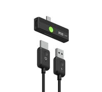 IPEVO Cast - Compartir Pantalla inalámbrica | Full HD 1080p @ 60Hz | Transmisor USB-C y Receptor HDMI | Plug & Play, multiplataforma | Sin Software, sin aplicación, operación sin TI | Salas de