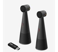 Ipevo Ipevo DUET Altavoces Bluetooth compactos perfectos para un sonido claro y natural en reuniones y llamadas.