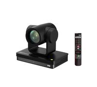 Ipevo VC-Z4K UHD 4K Cámara PTZ: 1/2.8" HD CMOS, Zoom óptico 12X, Seguimiento automático AI, HDMI/USB-C, LAN, PoE. Ideal para educación, videoconferencia, Iglesia, transmisión en Vivo en Youtube, OBS,
