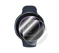 IPG Protector de pantalla para reloj Polar Pacer Pro GPS para correr (2 unidades) invisible Ultra HD película transparente anti arañazos, suave, autocuración y sin burbujas para Pacer