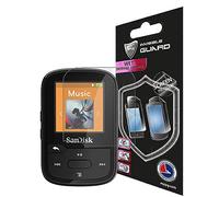 IPG Protector de pantalla para SanDisk Clip Sport Plus (2 unidades) invisible Ultra HD Clear Film anti arañazos - Suave / autorreparable / sin burbujas para Clip Sport Plus