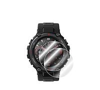 IPG Protector de pantalla para smartwatch Amazfit T-Rex Pro (2 unidades) Invisible Ultra HD Clear Film Anti Scratch Guard Suave/Autocuración/Libre de burbujas para T-Rex Pro