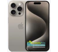 Iphone 15 Pro 128Gb Natural Titanium (Titanio Natural) MUY BUENO (se incluye cable y cargador de regalo)