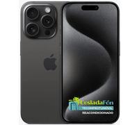 Iphone 15 Pro 256Gb Black Titanium (Negro) MUY BUENO (se incluye cable y cargador de regalo)