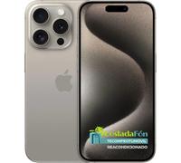 Iphone 15 Pro Max 512Gb Natural Titanium (Titanio Natural) COMO NUEVO (se incluye cable y cargador de regalo)