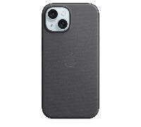 Genuino/Oficial Apple IPHONE 15 Finewoven Funda/Cubierta - Negro - Nuevo