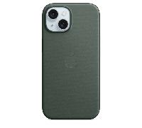 IPHONE 15 WOVEN CASE GRN