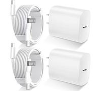 iPhone 16 15 Pro Max Charger Fast Charging, 20W USB C Fast Charger Block iPhone 16 15 Charger Cable 10ft Long USB C Charging Cable for iPhone 16