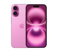 Apple iPhone 16 15,5 cm (6.1") SIM doble iOS 18 5G USB Tipo C 128 GB Rosa