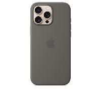 iphone 16 pro max silicone case with magsafe - stone gray