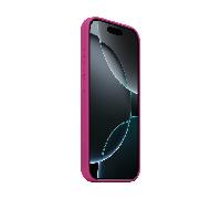 iphone 16 pro silicone case with magsafe - fuchsia