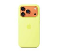 iPhone 17 Pro Silicone MagSafe Amarillo - Funda para iPhone