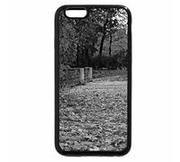 iPhone 6S Plus Case, iPhone 6 Plus Case (Black & White) - Autumn