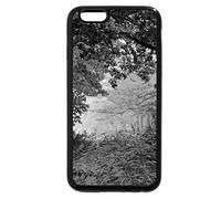 iPhone 6S Plus Case, iPhone 6 Plus Case (Black & White) - Autumn