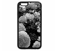 iPhone 6S Plus Case, iPhone 6 Plus Case (Black & White) - Beautiful roses