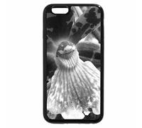 iPhone 6S Plus Case, iPhone 6 Plus Case (Black & White) - Flower