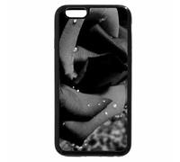 iPhone 6S Plus Case, iPhone 6 Plus Case (Black & White) - Purple Rose