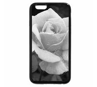 iPhone 6S Plus Case, iPhone 6 Plus Case (Black & White) - rose