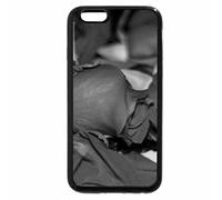 iPhone 6S Plus Case, iPhone 6 Plus Case (Black & White) - Roses